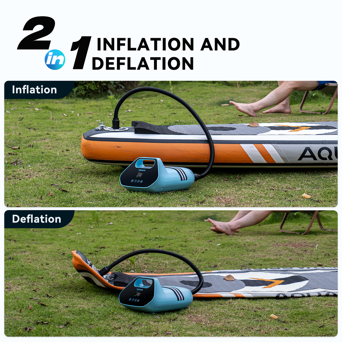 TOPUMP TPS300 SUP Rechargeable Pump