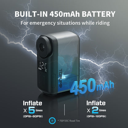 TOPUMP TB2PRO Bicycle Inflator Tire