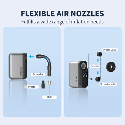 TOPUMP TB2PRO Bicycle Inflator Tire