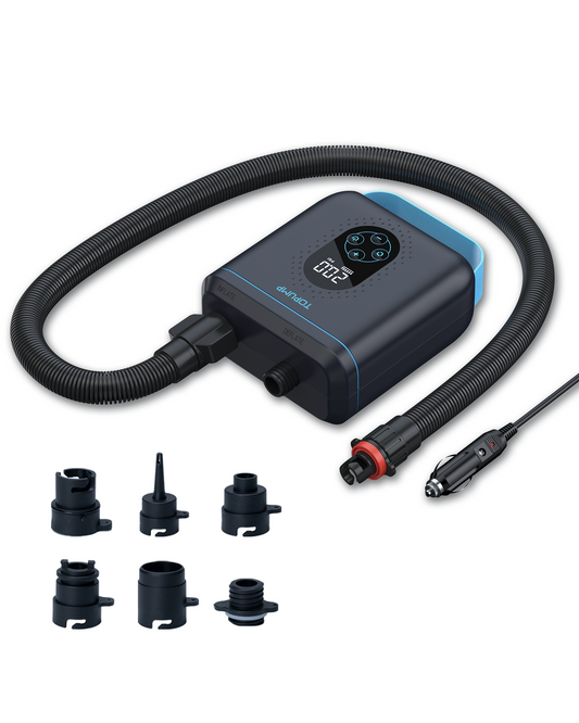 TPS260 accessories including USB cable and valve adapters